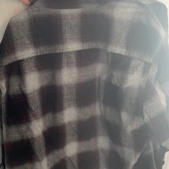 Maroon, Black and Grey Flannel - Picture 7 of 8